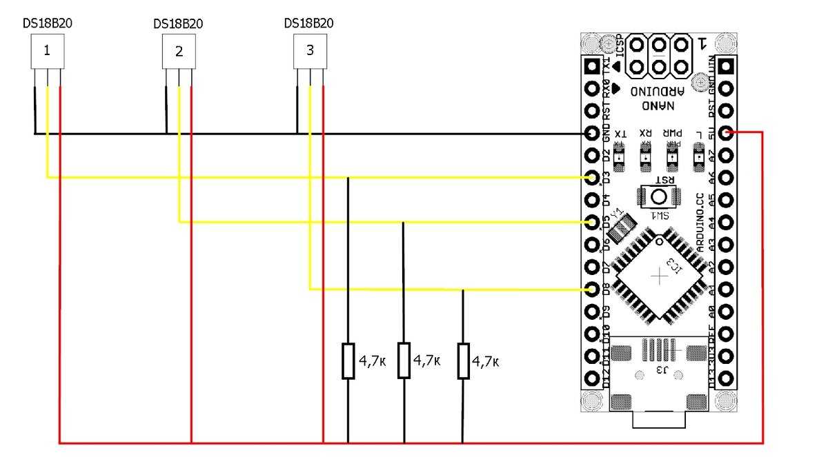 Arduino: интерфейсная шина i²c/библиотека wire