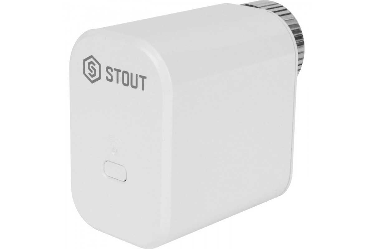Беспроводной контроллер термостатических клапанов L-8e STOUT STE-0101-008000 RG008V0JGOM5N7 Спишите до 10994 р бонусами Начислим 274 бонуса Беспроводной