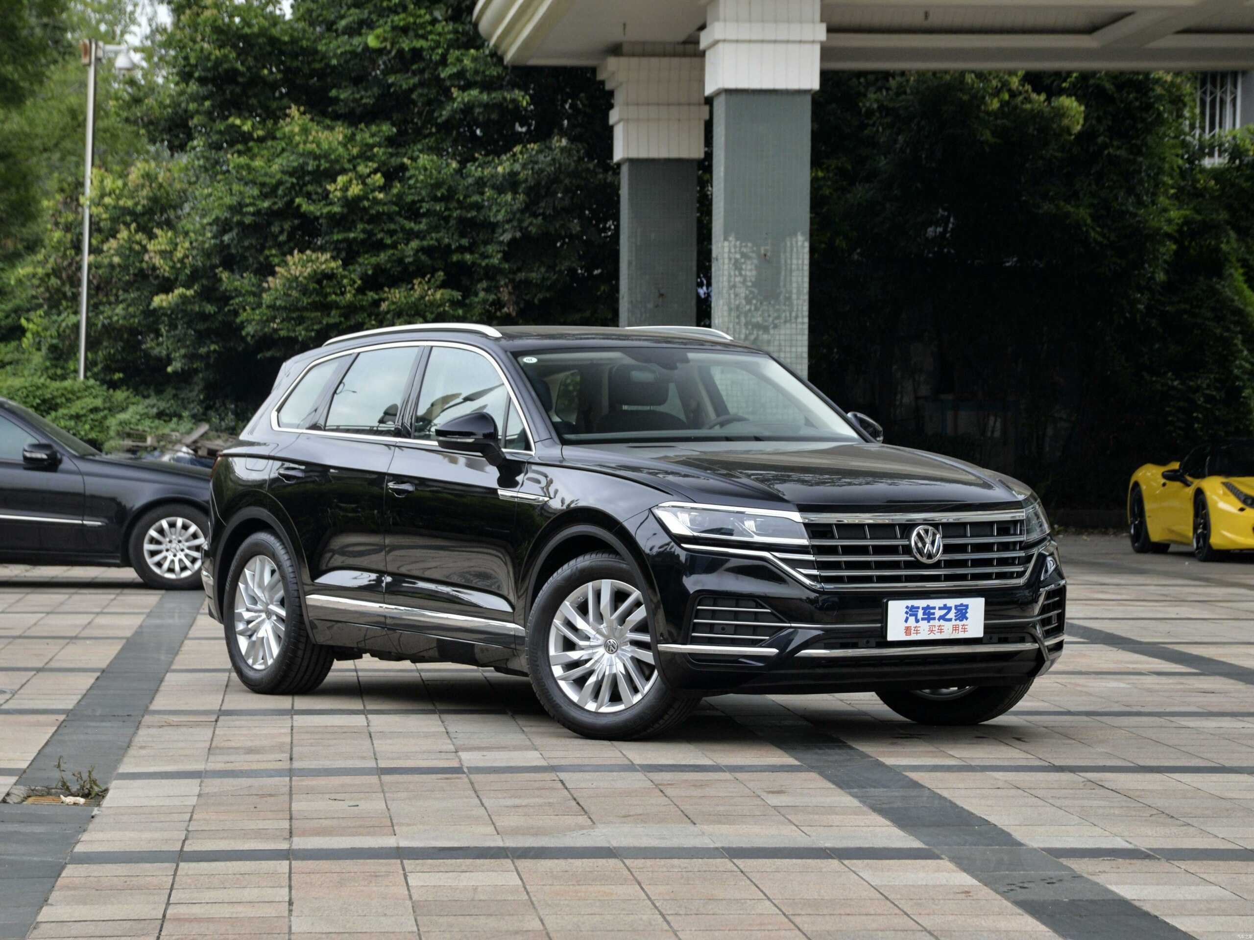 2023 vw touareg facelift details and new options