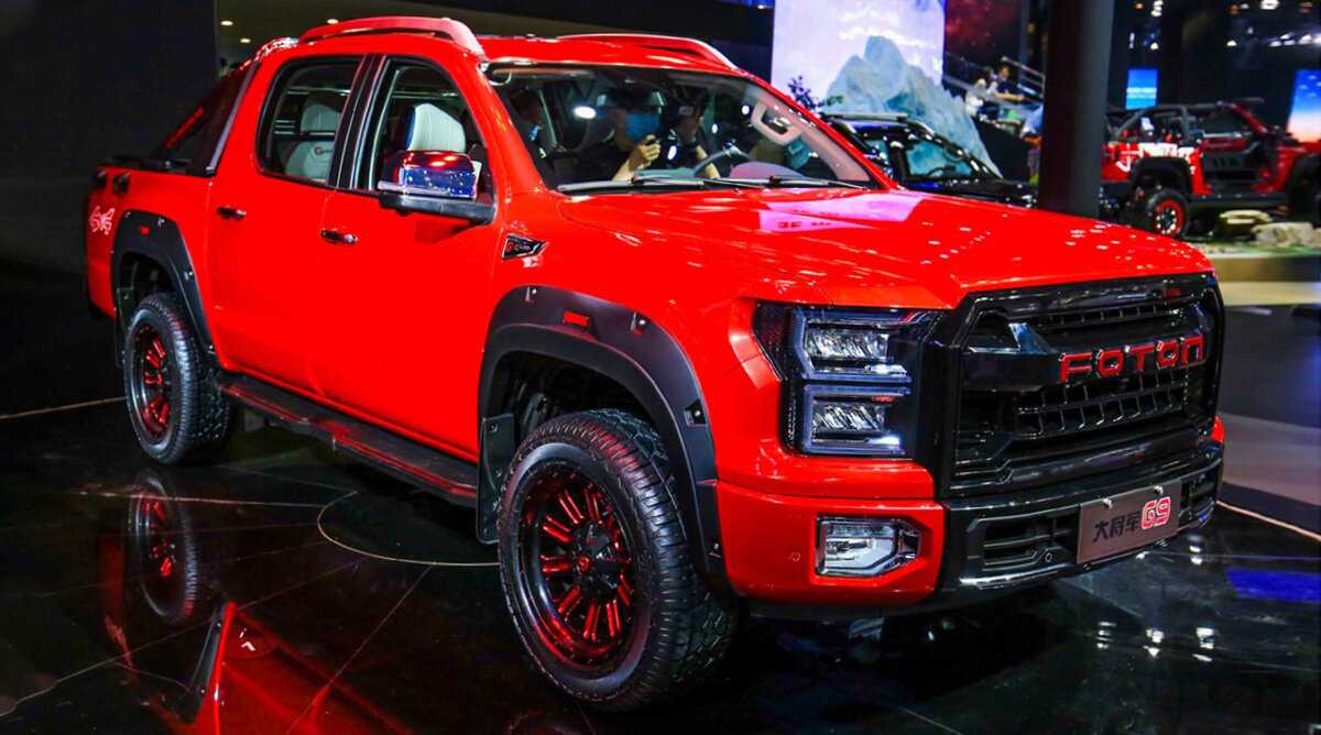 Новые пикапы foton (mars 7 и mars 9) оказались очень похожи на американские ford f-150 и dodge ram 1500