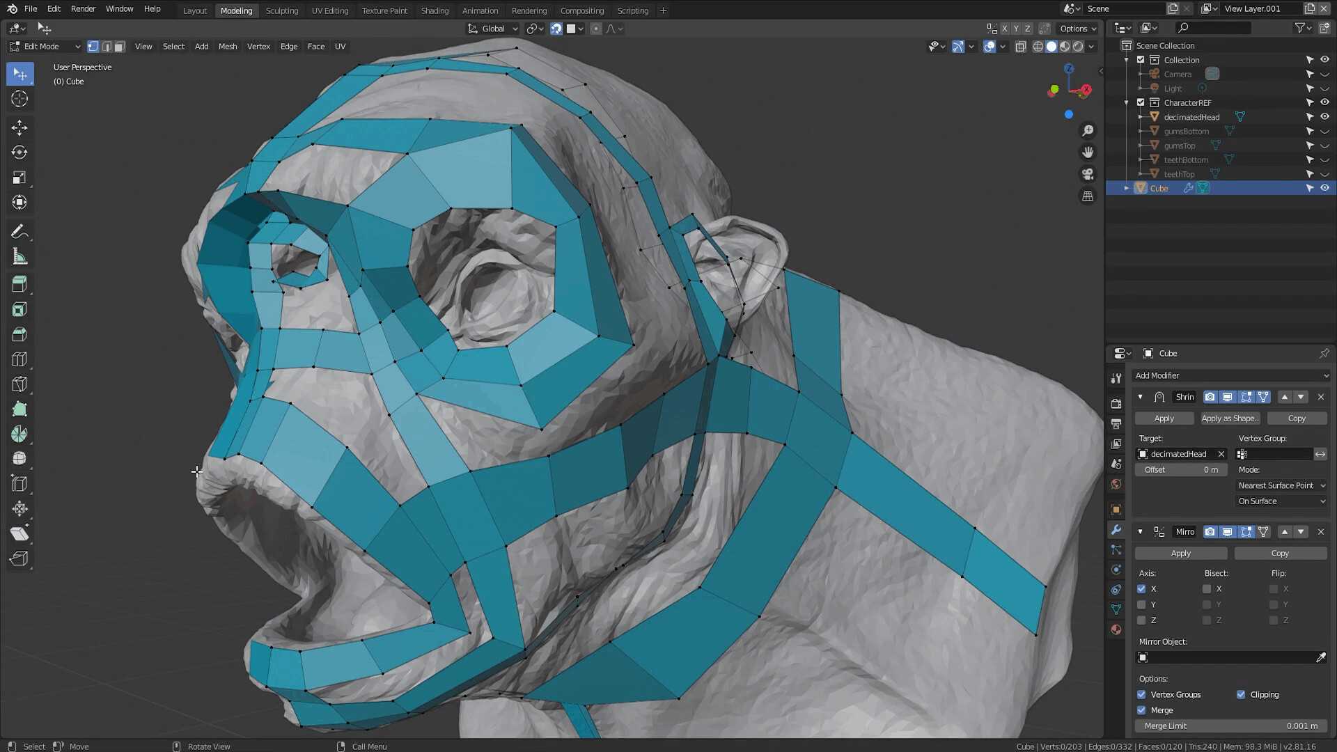 Blender: создаём объёмные фигуры из svg-иконок / skillbox media
