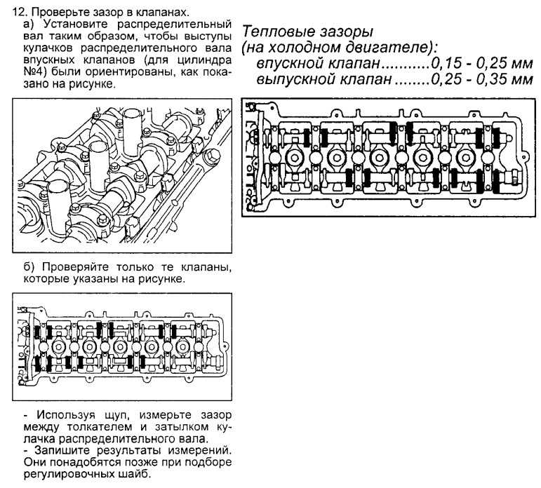 Регулировка клапанов 1 g fe - подборки авто рекомендаций на 5 звезд