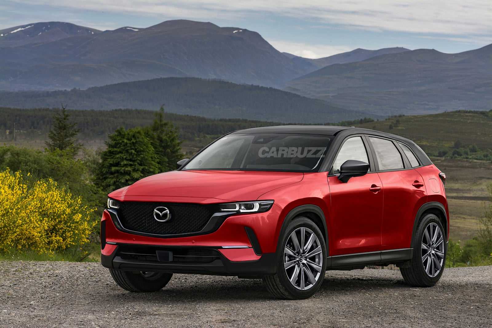 Представлен кроссовер mazda cx-5 2022 модельного года
