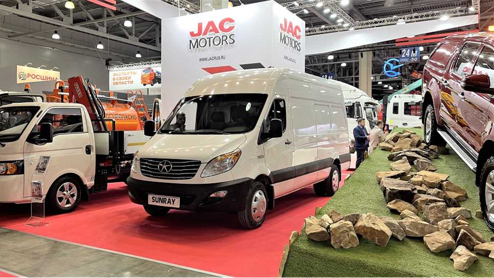 Грузовой фургон jac sunray