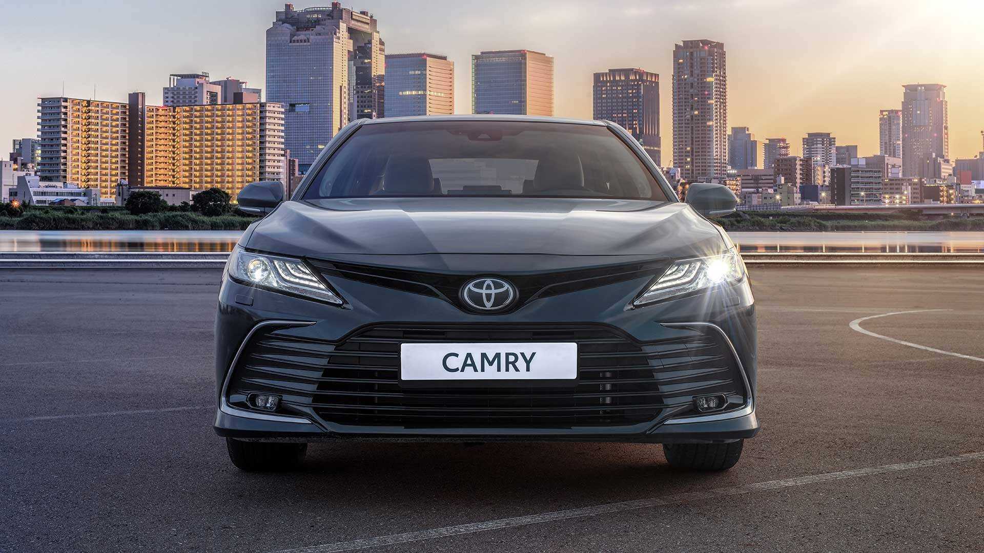 Апгрейд автомобиля toyota camry (2021)