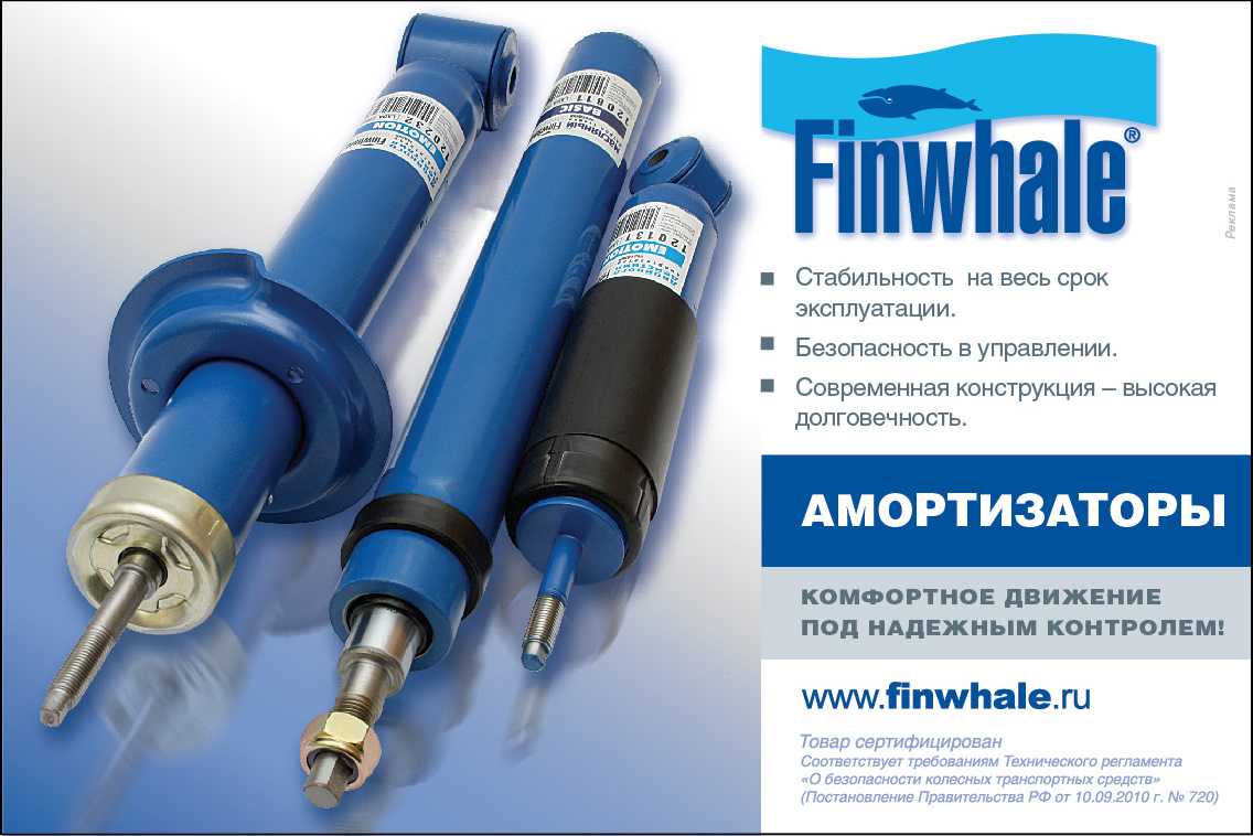Finwhale dinamic, амортизаторы газовые, тест