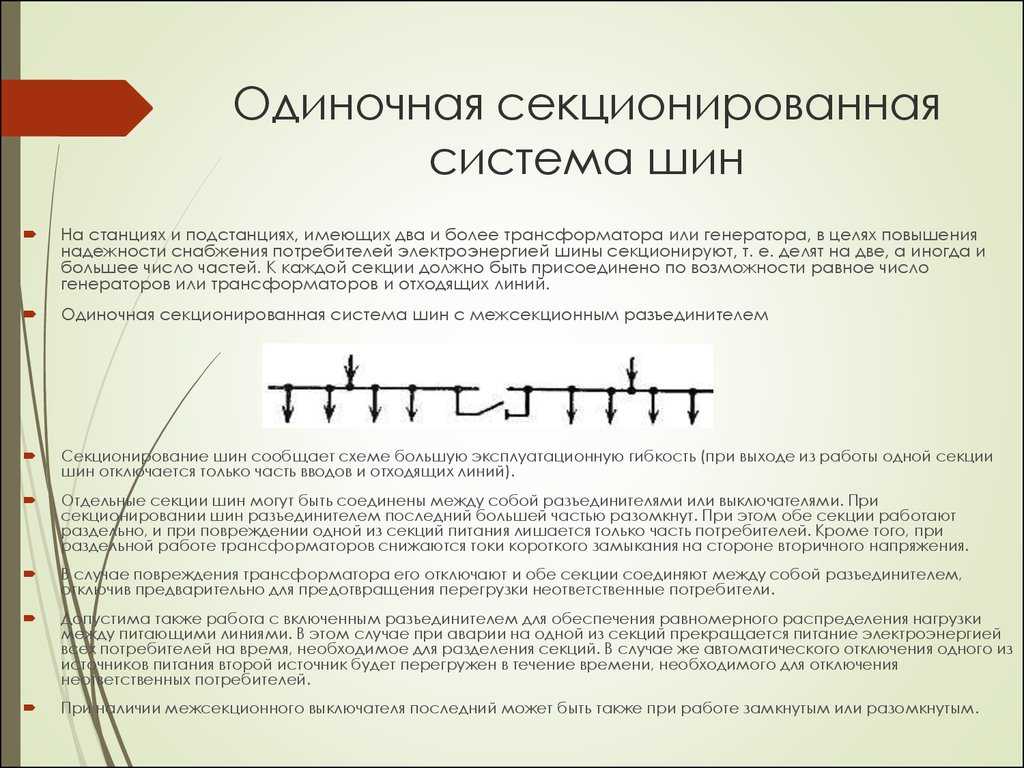Определение система шин. обходная система (сборных) шин