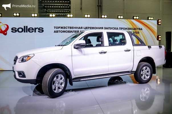 Пикап sollers st6 начал поступать к российским дилерам