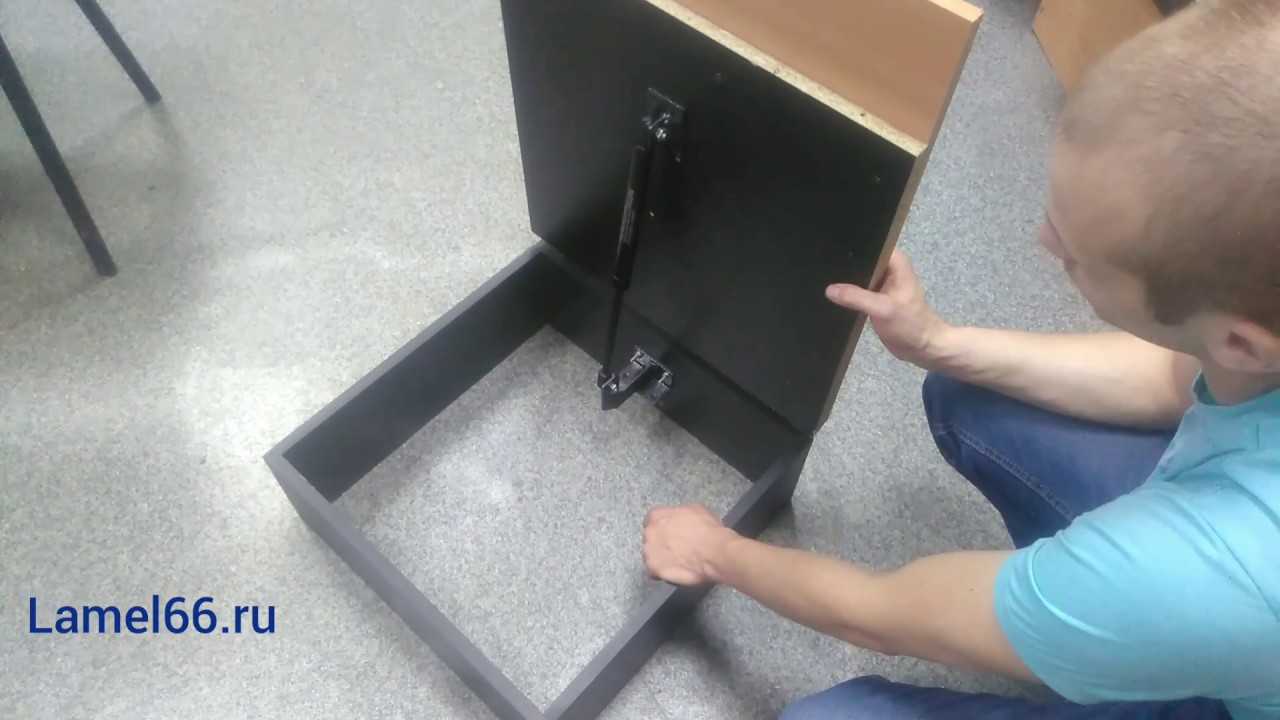 Как выбрать и установить газлифт для кухонных шкафов