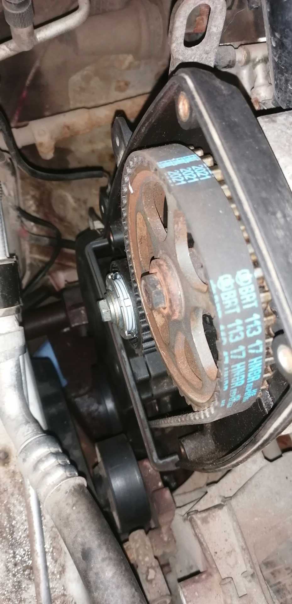 Замена ремня грм и помпы datsun on-do (mi-do)