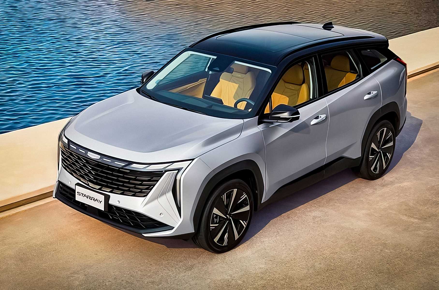 Geely starray 2024: новый представитель семейства atlas готов войти на российский рынок