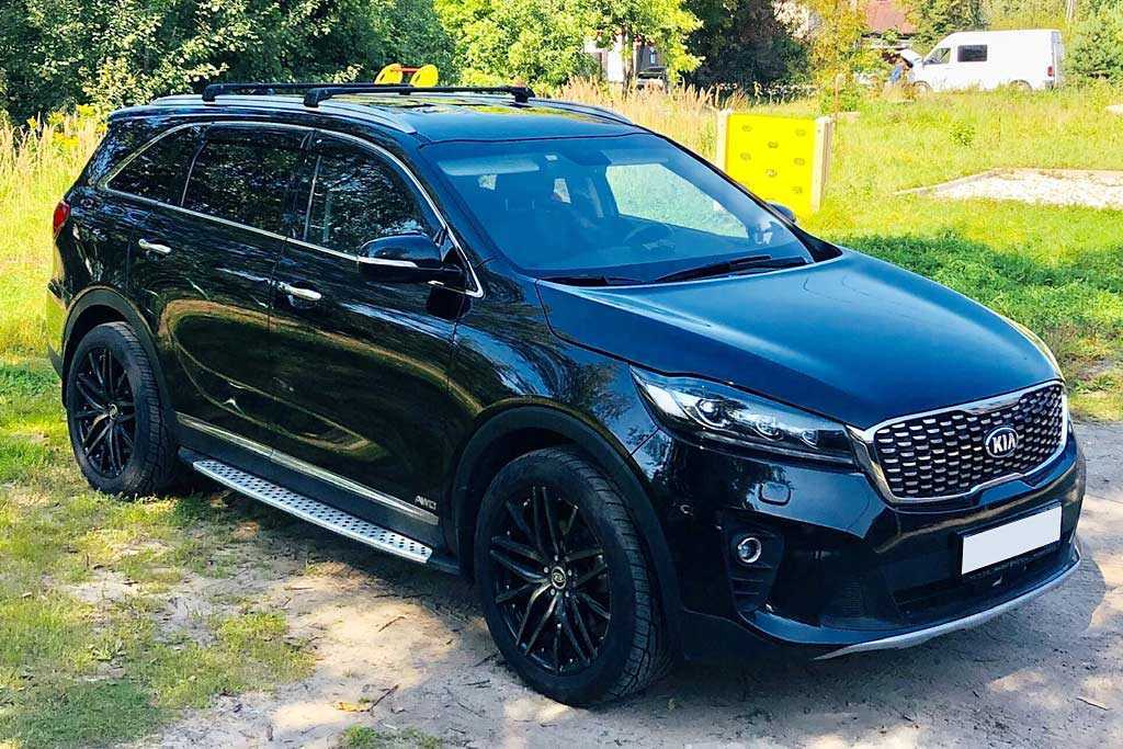 Обновленный электрический кроссовер kia sorento 2023 года получил специальную серию black edition