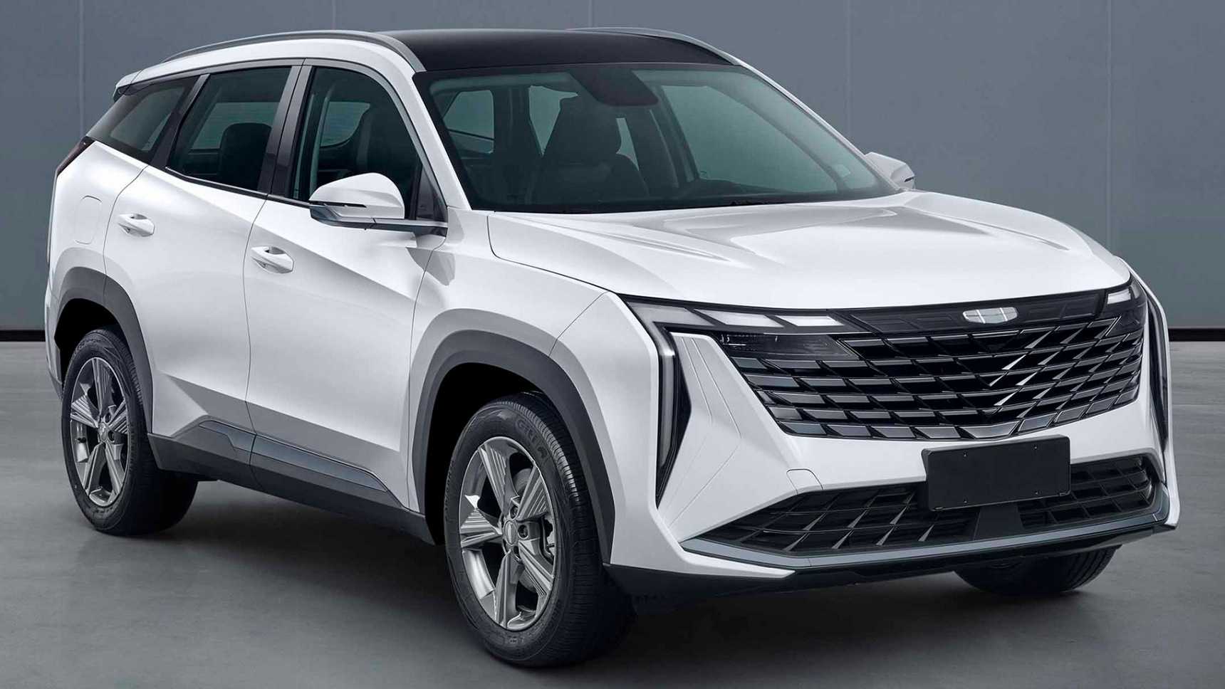 Geely представила новый кроссовер starray, который ждут в россии