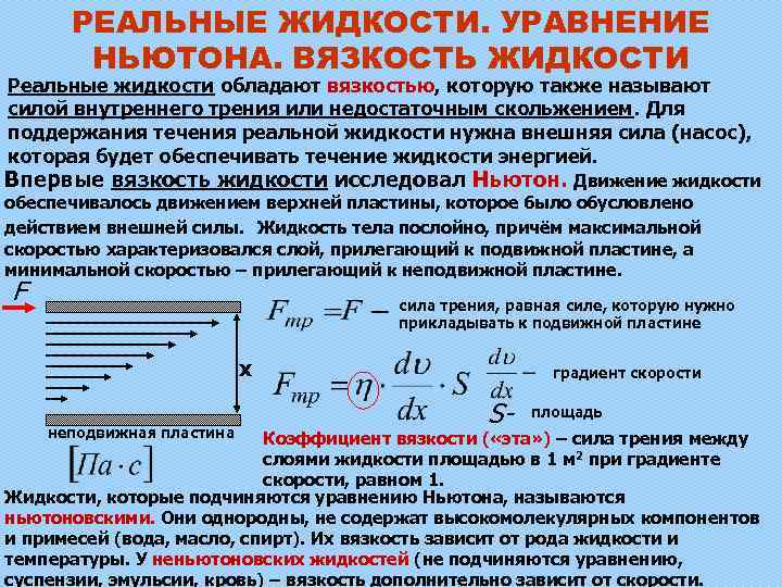 Как зависит коэффициент вязкости жидкости от диаметра цилиндра