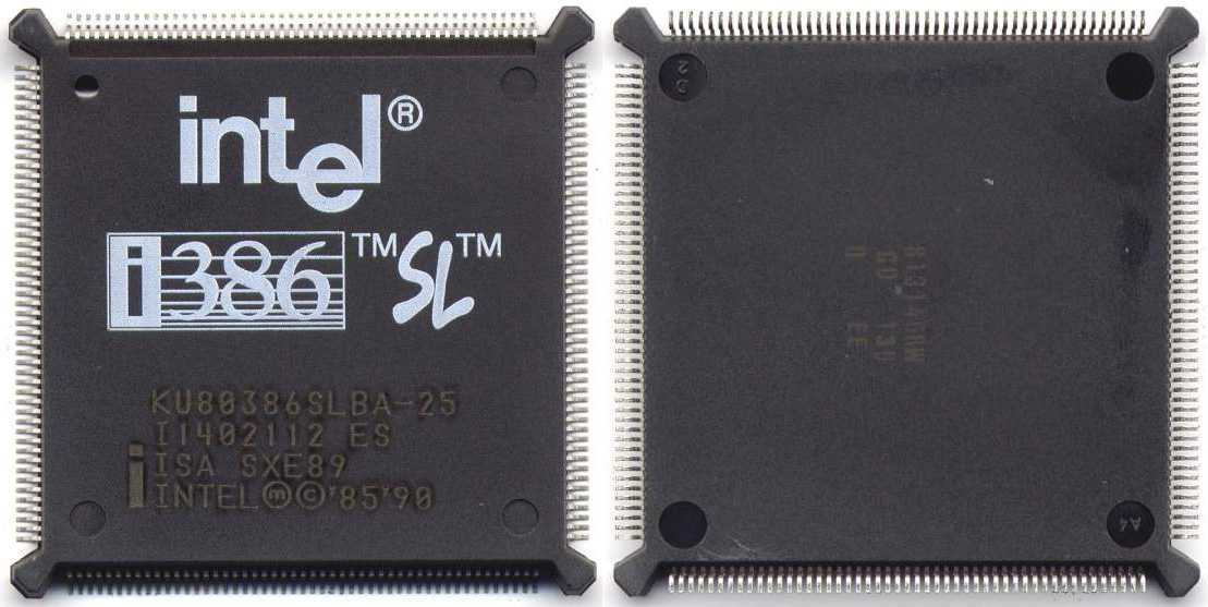 Эволюция процессоров intel x86 в 80-х годах: 286, 386 и 486 - учебники 2024