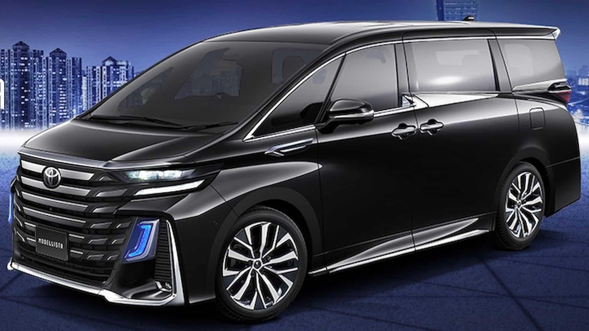 Toyota vellfire 2024 нового поколения: более спортивный брат alphard