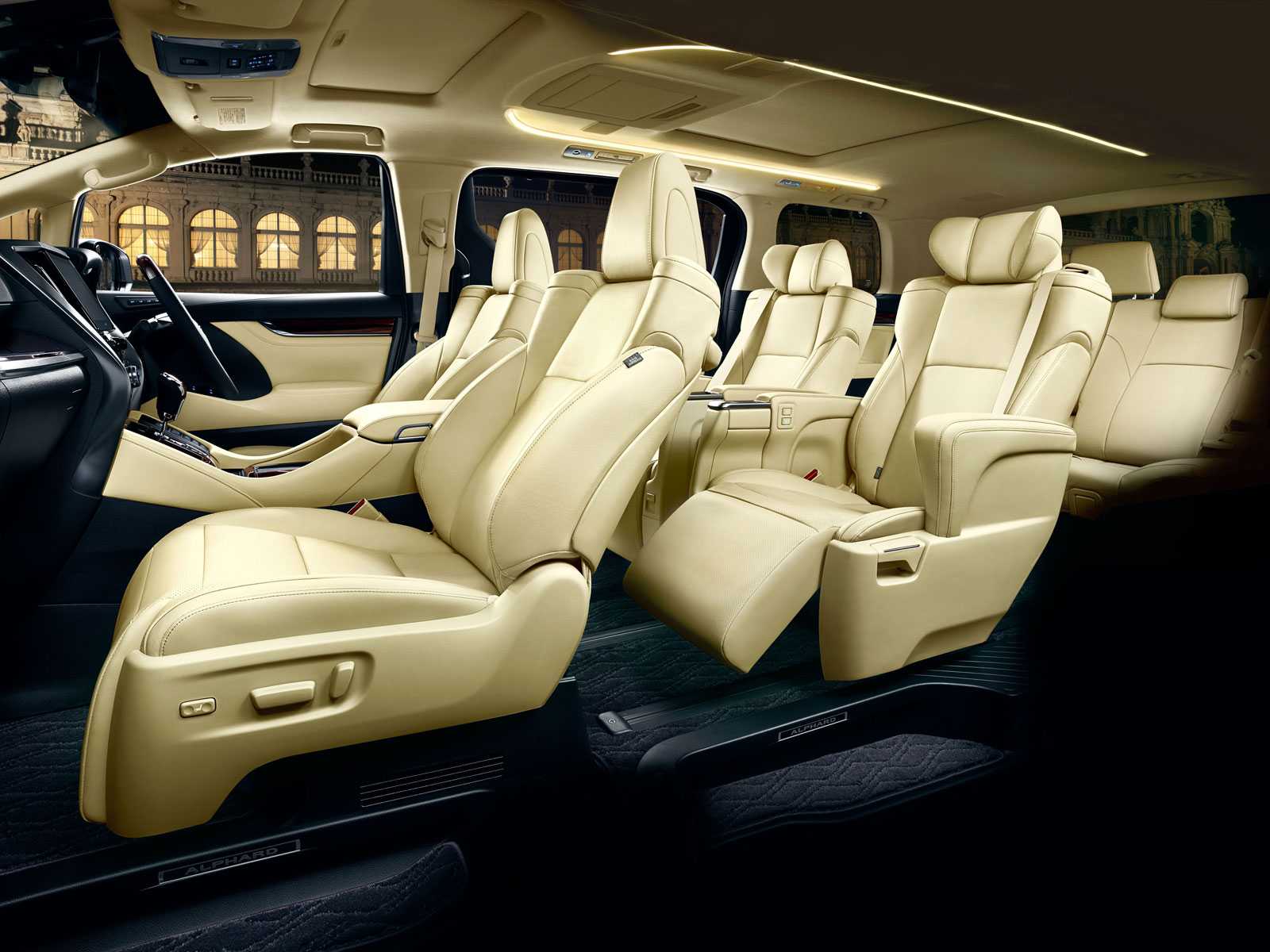 Toyota alphard 2024 interior, exterior images - alphard 2024 photo gallery | oto