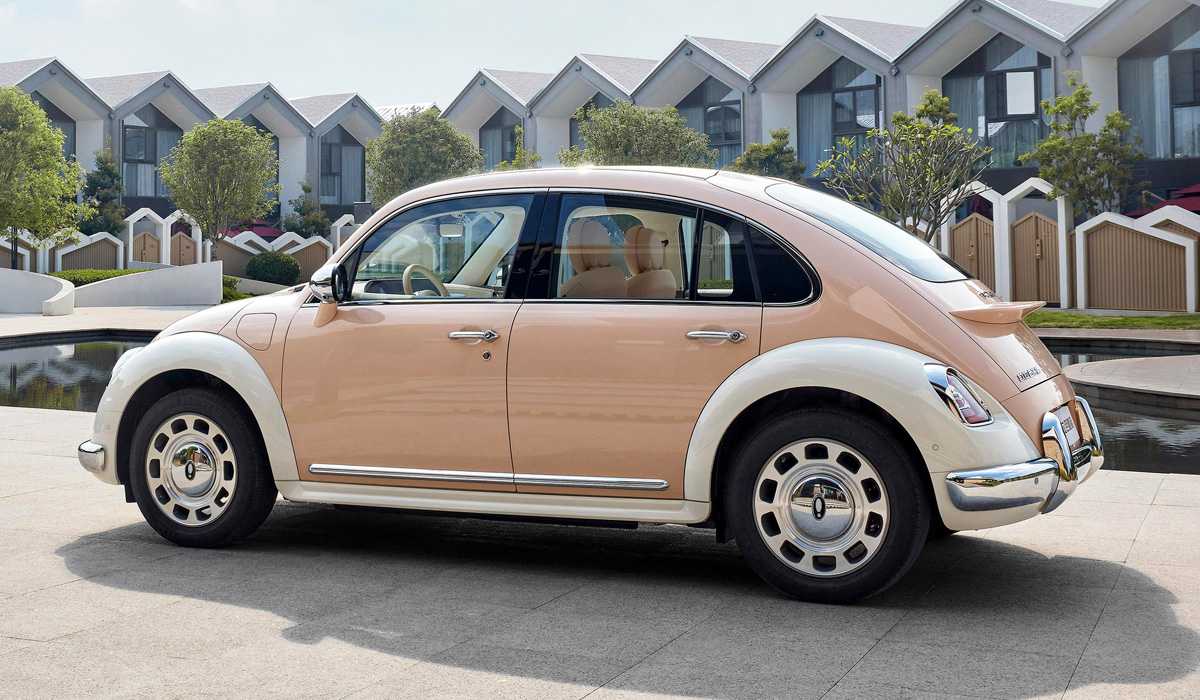 Volkswagen won't build an all-electric beetle yet, so the chinese made one instead; starting at just $15,000