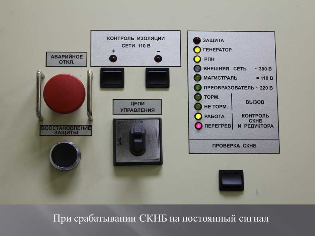 Приборы сигнализации в пассажирском вагоне