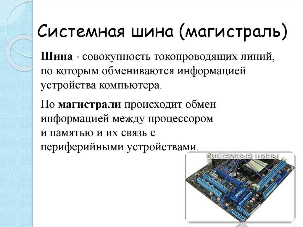 По какой шине производится обмен данными между северным мостом и оперативной памятью кратко