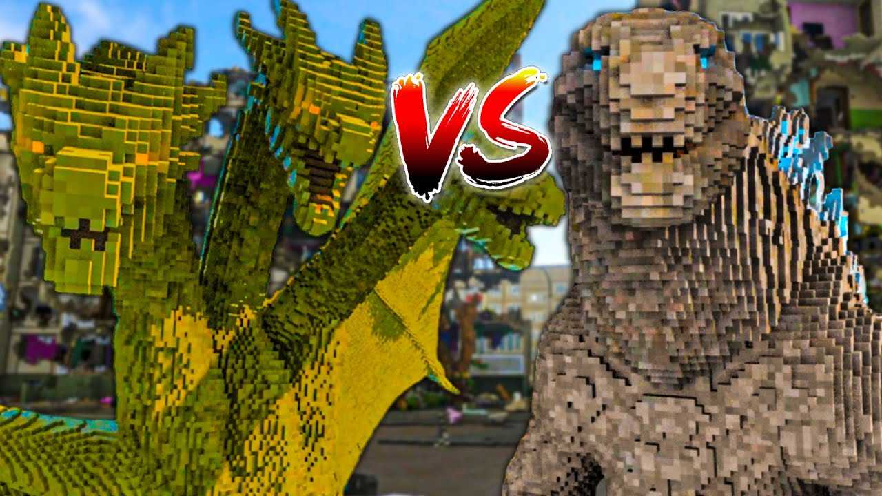 Godzilla vs. king ghidorah
