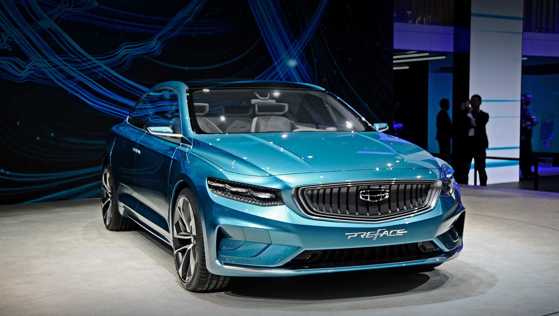 Новый седан geely preface на базе volvo