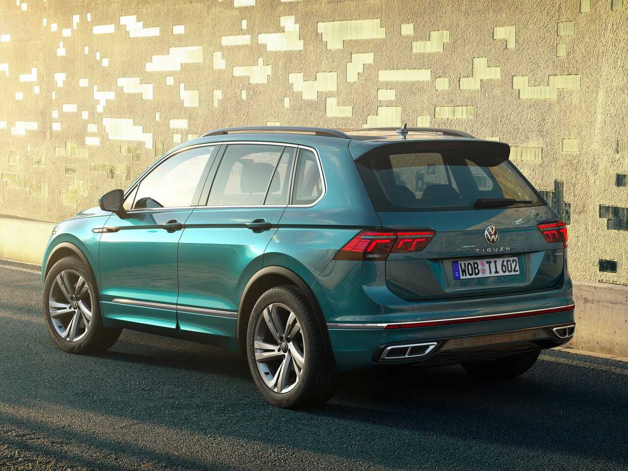 2021 volkswagen tiguan 2.0t se r-line black - detailed review