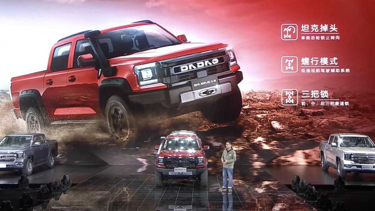 Jmc avenue 2024: рамный внедорожник на базе пикапа dadao с техникой от ford. есть вероятность, что новинка появится в россии