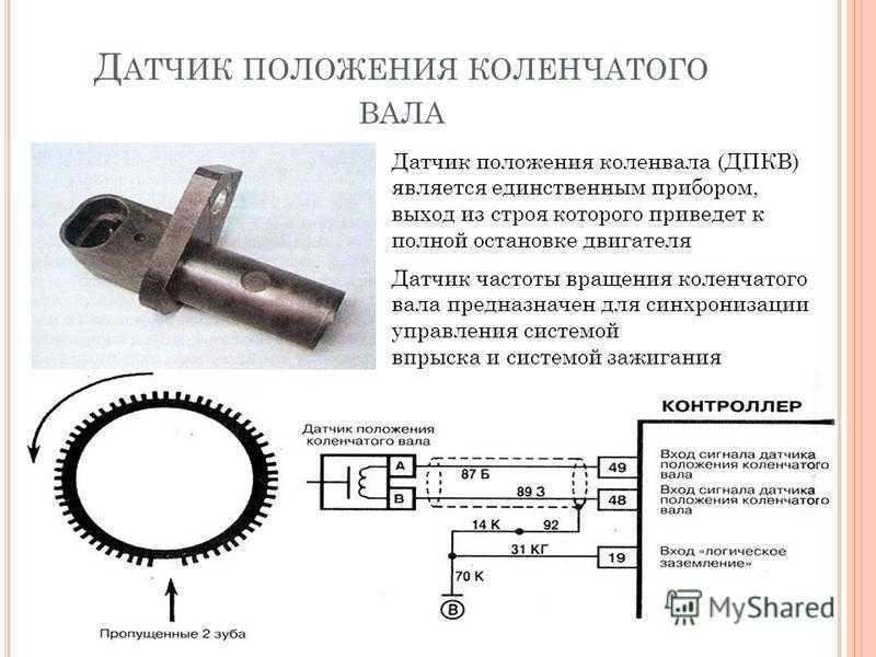 Датчик коленвала ваз 2110, 2114, приора: признаки неисправности