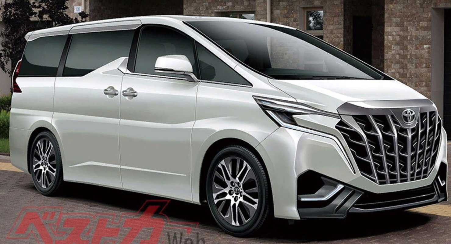 Toyota представила alphard 2023 и vellfire 2023
